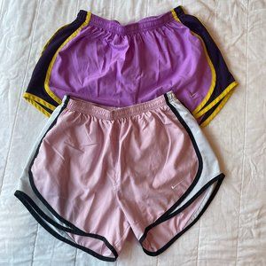 Bundle of 2 Nike Dri-Fit Running Shorts, Size S